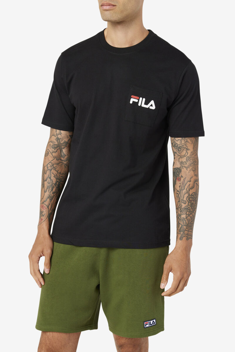 Fila Curtis Pocket Black / White | Fw3eeochNCr