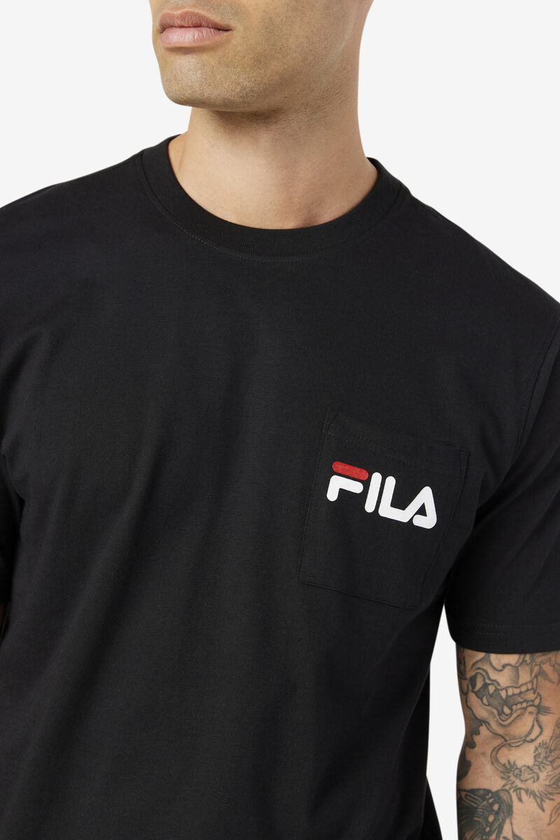 Fila Curtis Pocket Black / White | Fw3eeochNCr