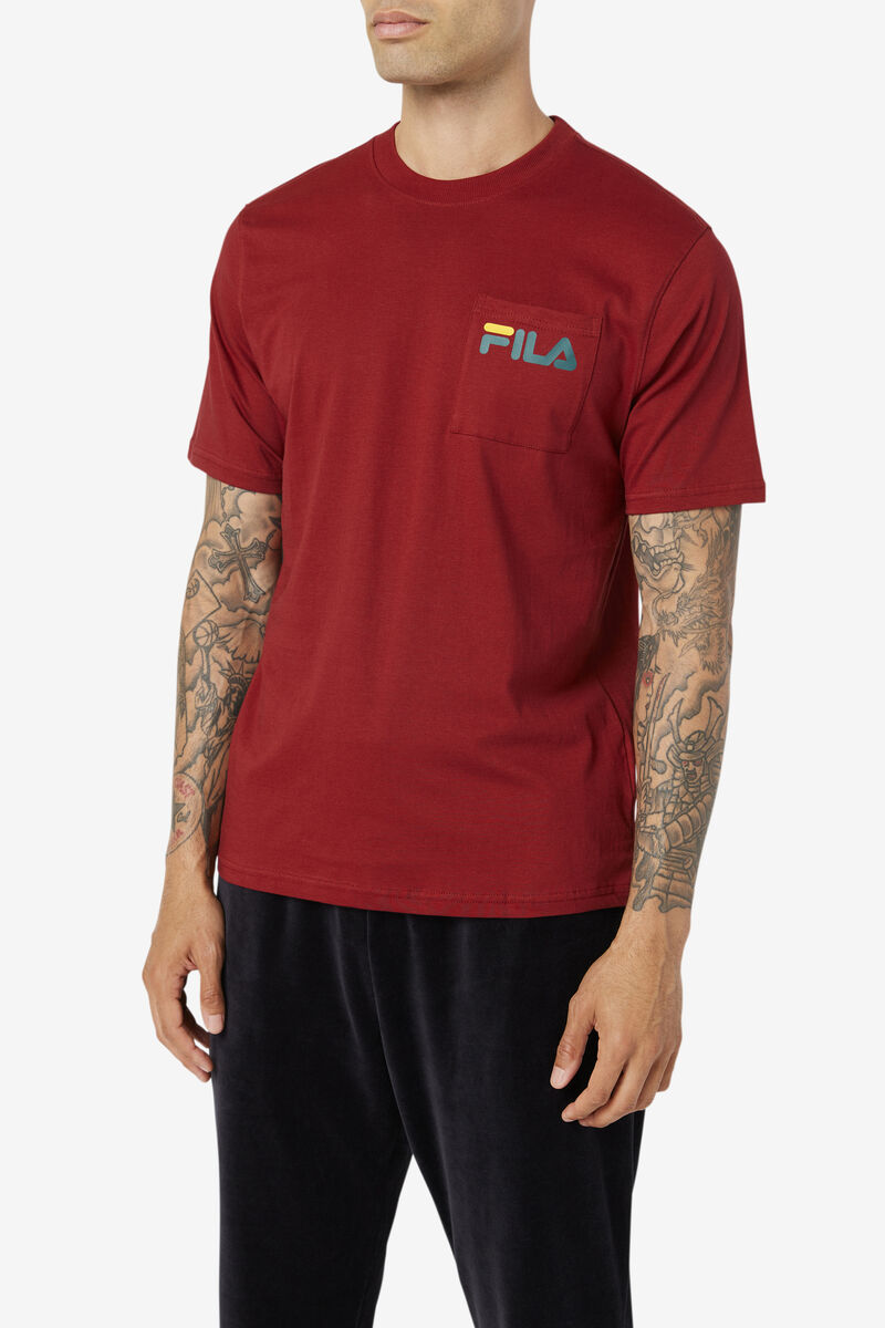 Fila Curtis Pocket Red | xvJT82Zhg8g