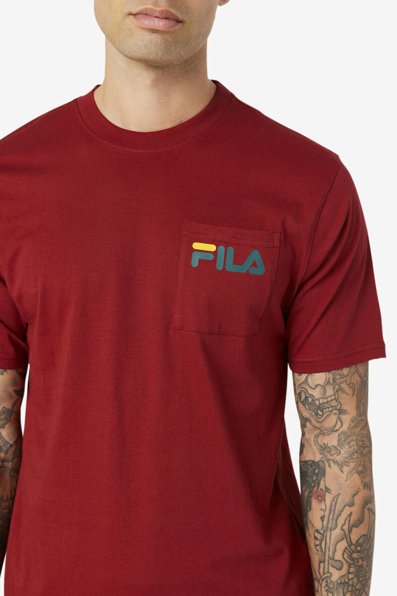 Fila Curtis Pocket Red | xvJT82Zhg8g