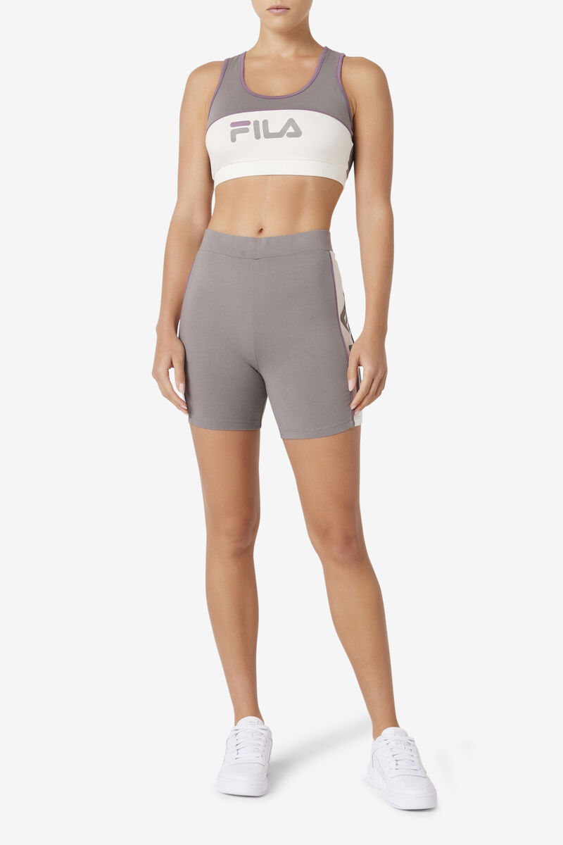 Fila Davina Bike Short Grey | rZ8IDJbVazi