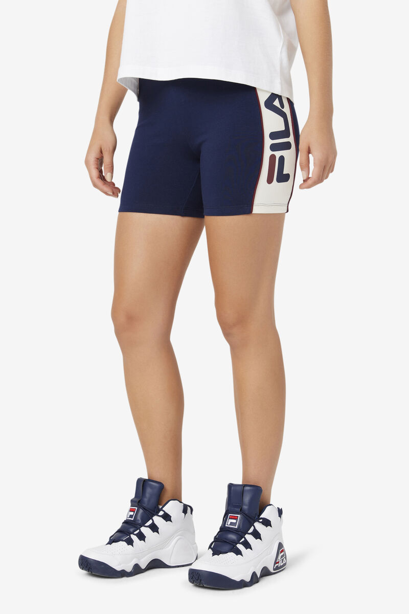 Fila Davina Bike Short Navy | 5aR8Znon8Xx