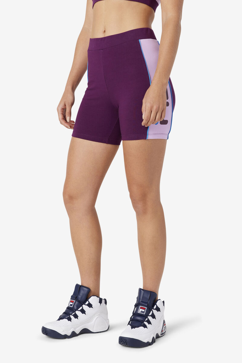 Fila Davina Bike Short Purple | uS3gQdmU7Rl