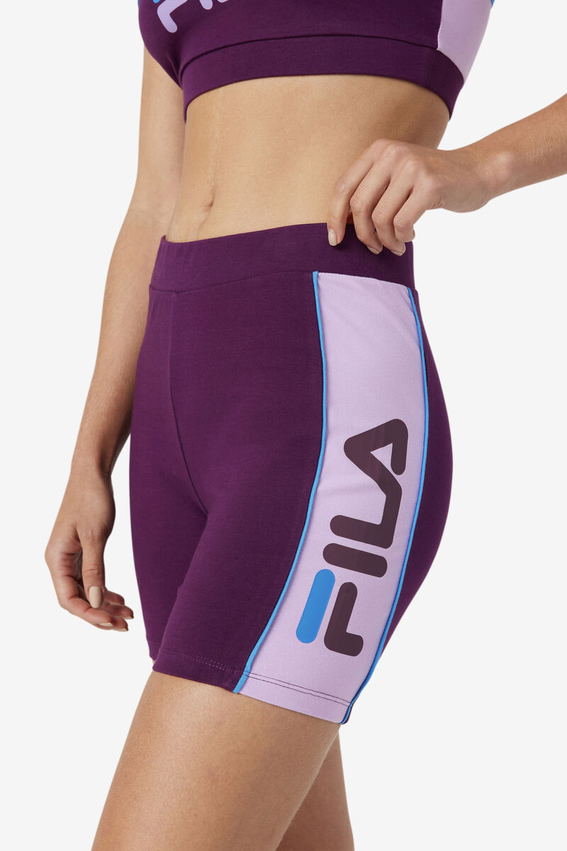 Fila Davina Bike Short Purple | uS3gQdmU7Rl