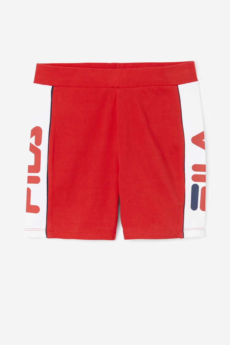 Fila Davina Bike Short Red | ZsZKAca3KCk