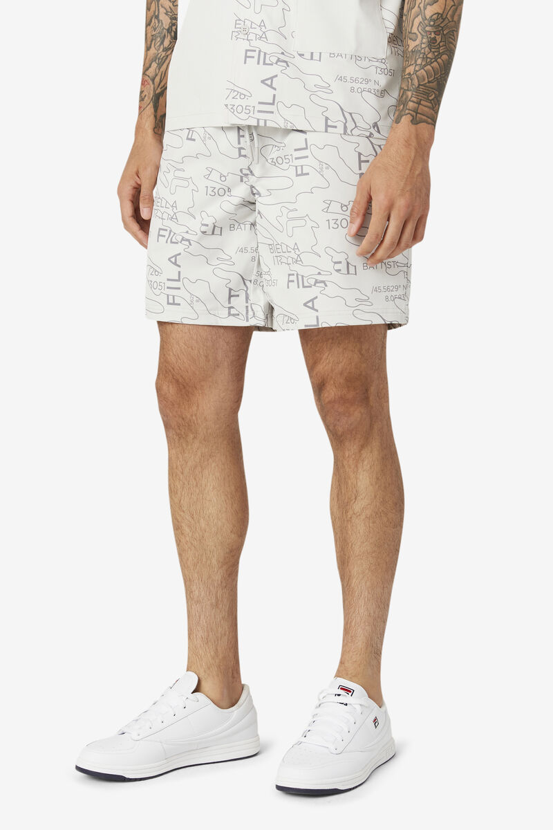 Fila Decklan Short White | MdQyHwpadas