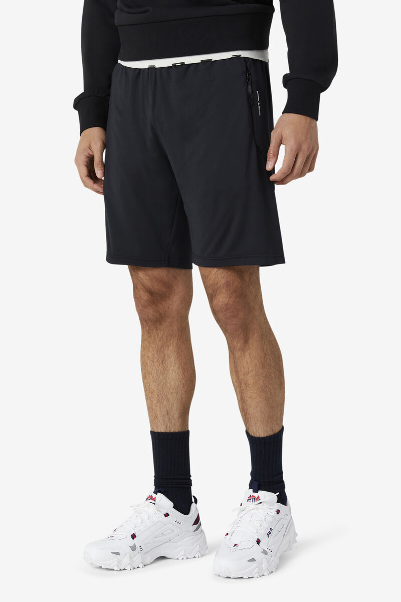 Fila Deneb Short Black / White | xQ1w5Hyp5T7