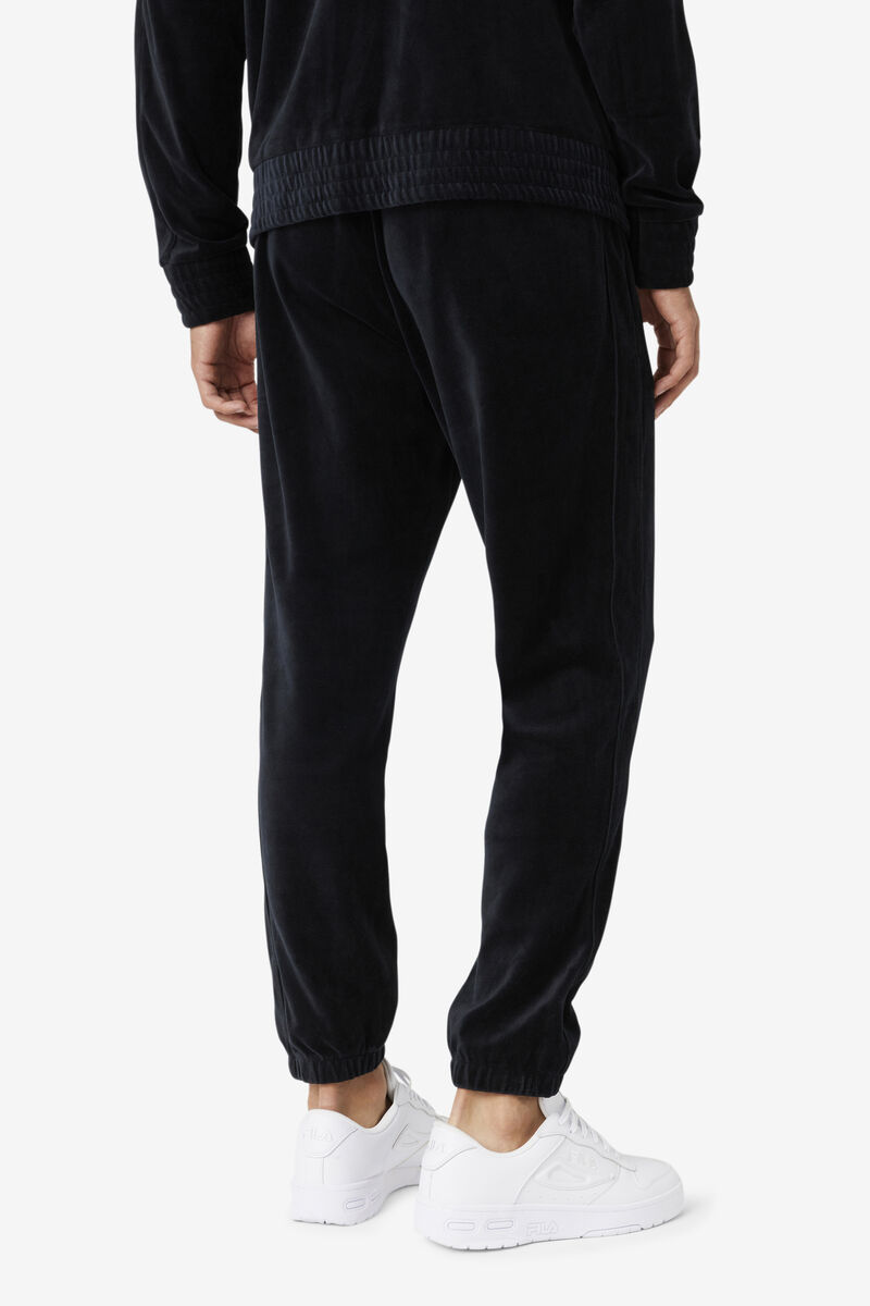 Fila Deverall Velour Pant Black | 2MjaF8pZyW1