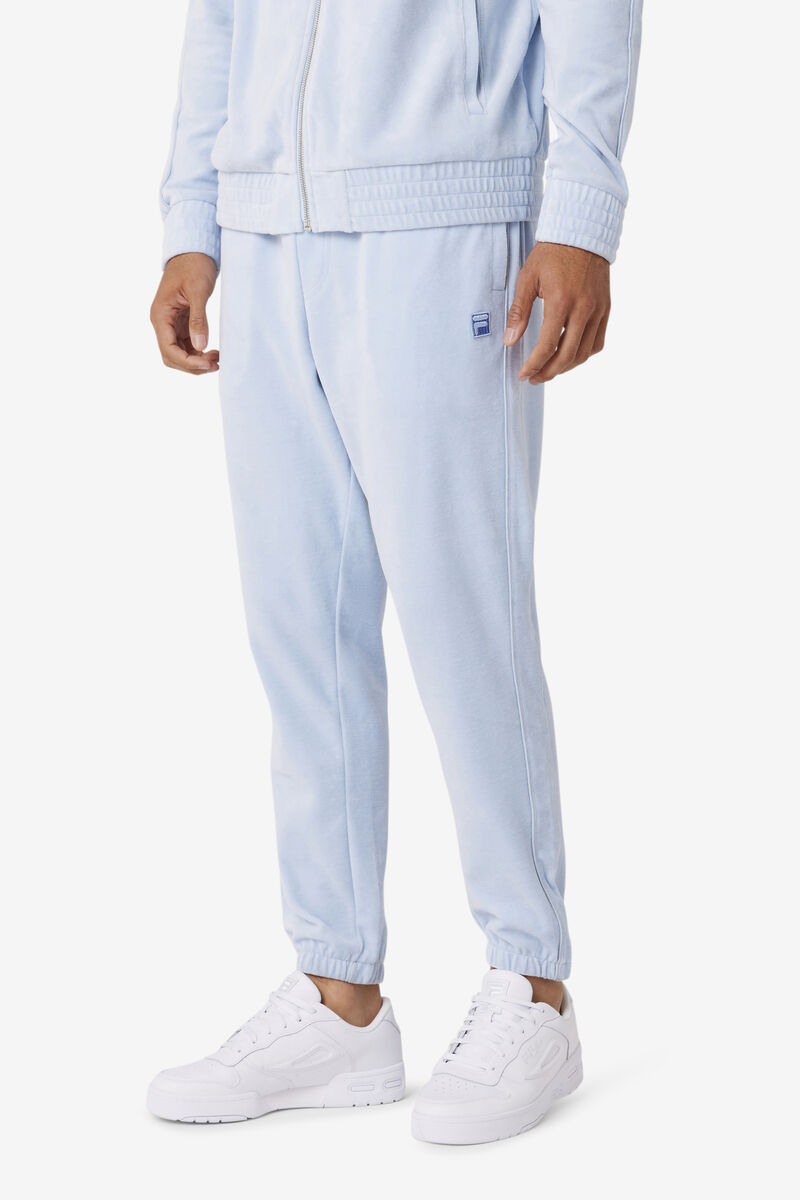 Fila Deverall Velour Pant Light Blue | noZnj6uxDfj