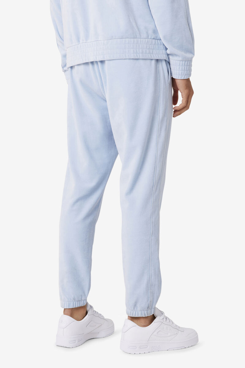 Fila Deverall Velour Pant Light Blue | noZnj6uxDfj