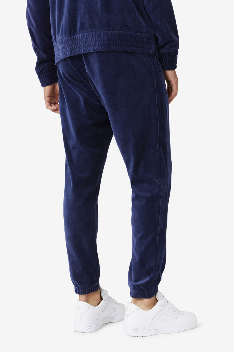 Fila Deverall Velour Pant Navy | DVvh19Ym5Pd