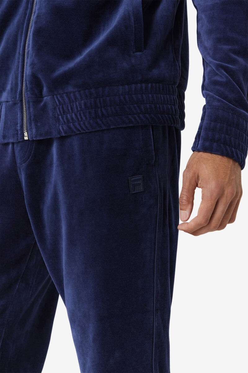 Fila Deverall Velour Pant Navy | DVvh19Ym5Pd