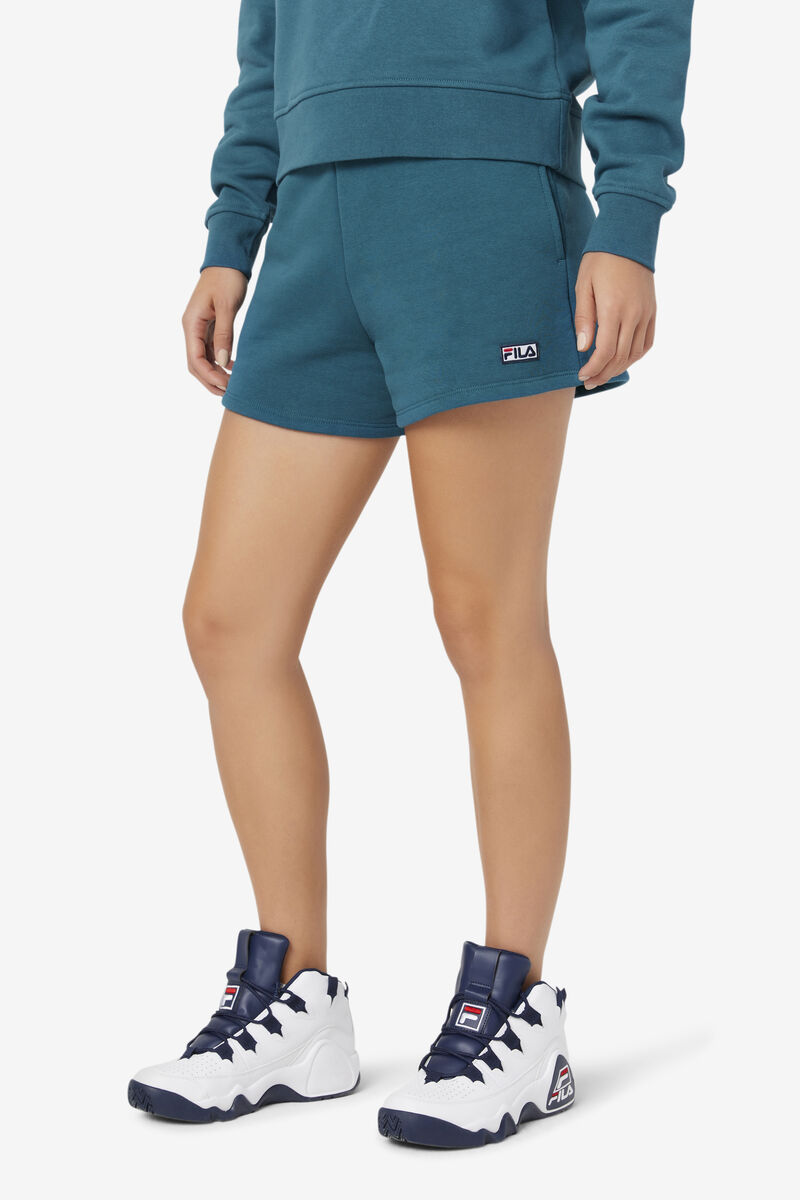 Fila Diara High Rise Short Blue Coral | jVUnJtR5ptf