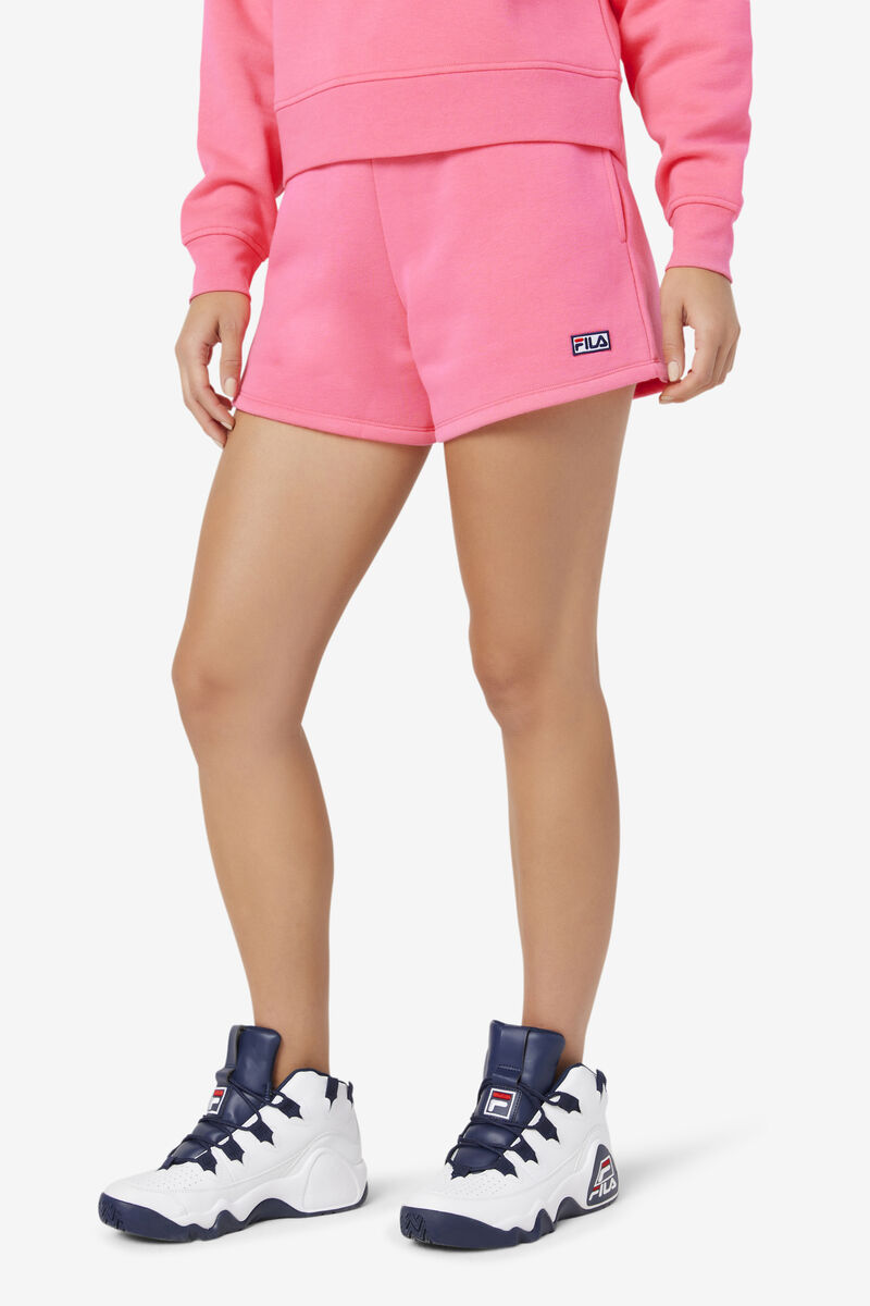 Fila Diara High Rise Short Pink | EaqQ7eyu1m2