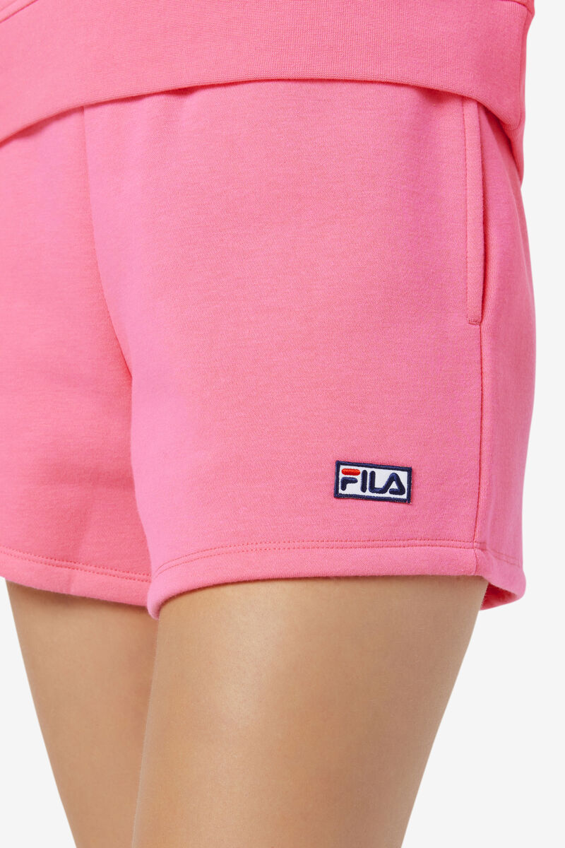 Fila Diara High Rise Short Pink | EaqQ7eyu1m2