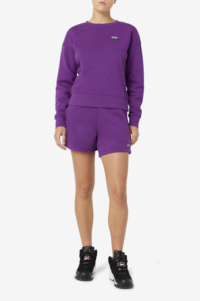 Fila Diara High Rise Short Purple | 5hcLcoRzcf1