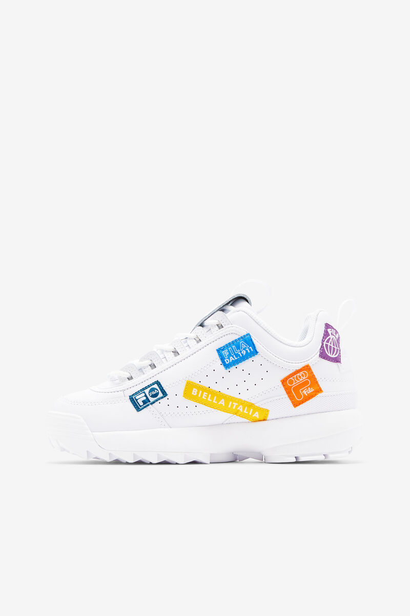 Fila Disruptor 2 110th Year Anniversary White / Multicolor / White | mgfYlC2qzLW