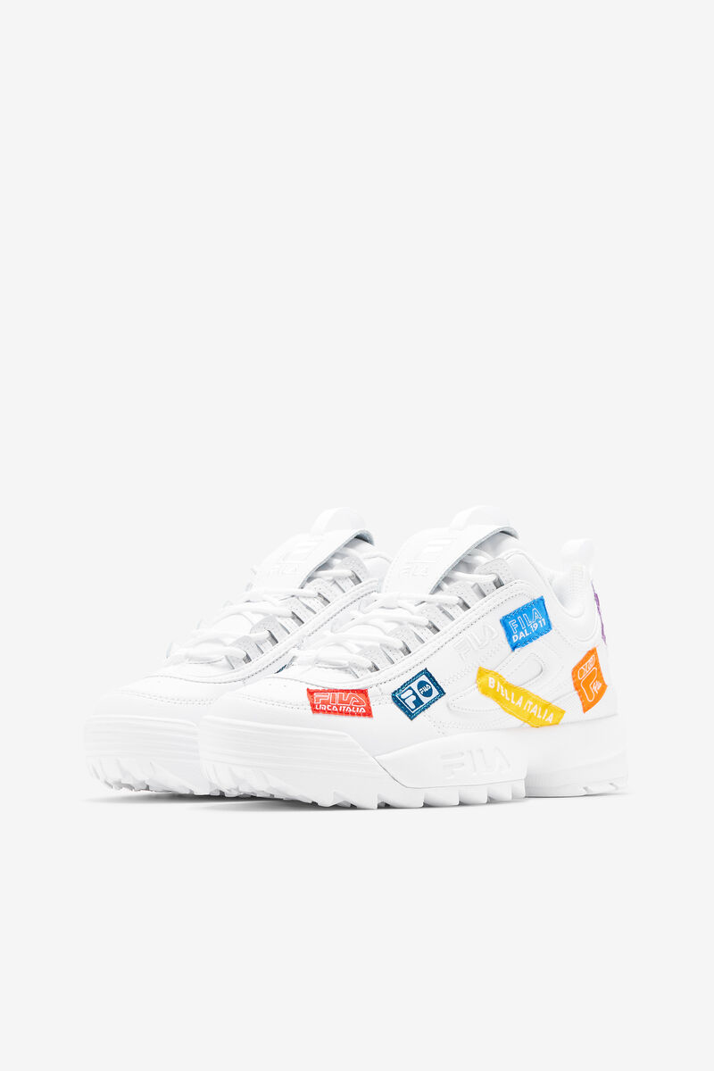 Fila Disruptor 2 110th Year Anniversary White / Multicolor / White | mgfYlC2qzLW