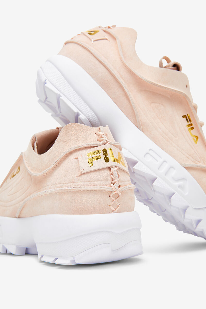 Fila Disruptor 2 Deconstructed Coral / Metal Gold / White | FmhSkuoYoOX