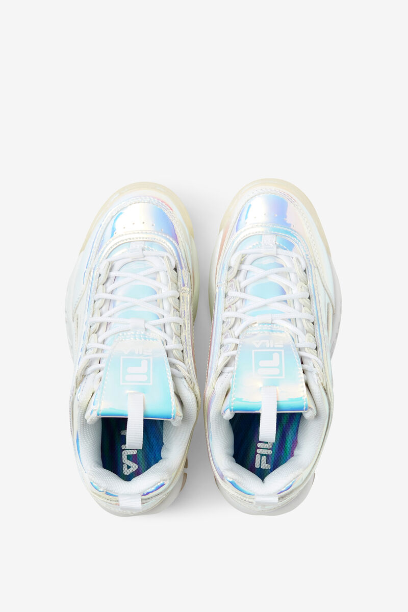 Fila Disruptor 2 Iridescent White | fz7pQ7DlZB6