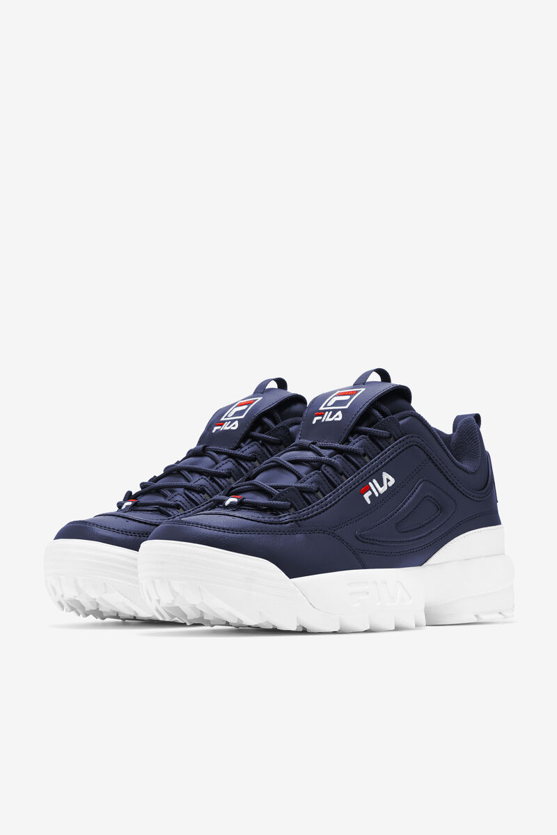 Fila Disruptor 2 Premium Navy / White / Red | pUXLq8kFKww