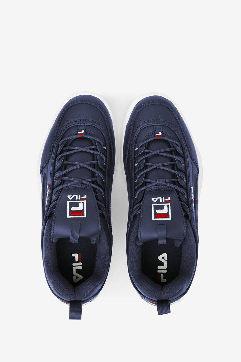 Fila Disruptor 2 Premium Navy / White / Red | pUXLq8kFKww