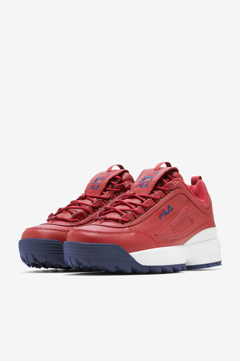 Fila Disruptor 2 Premium Red / Navy / Red | 9rdXa4DjxHR