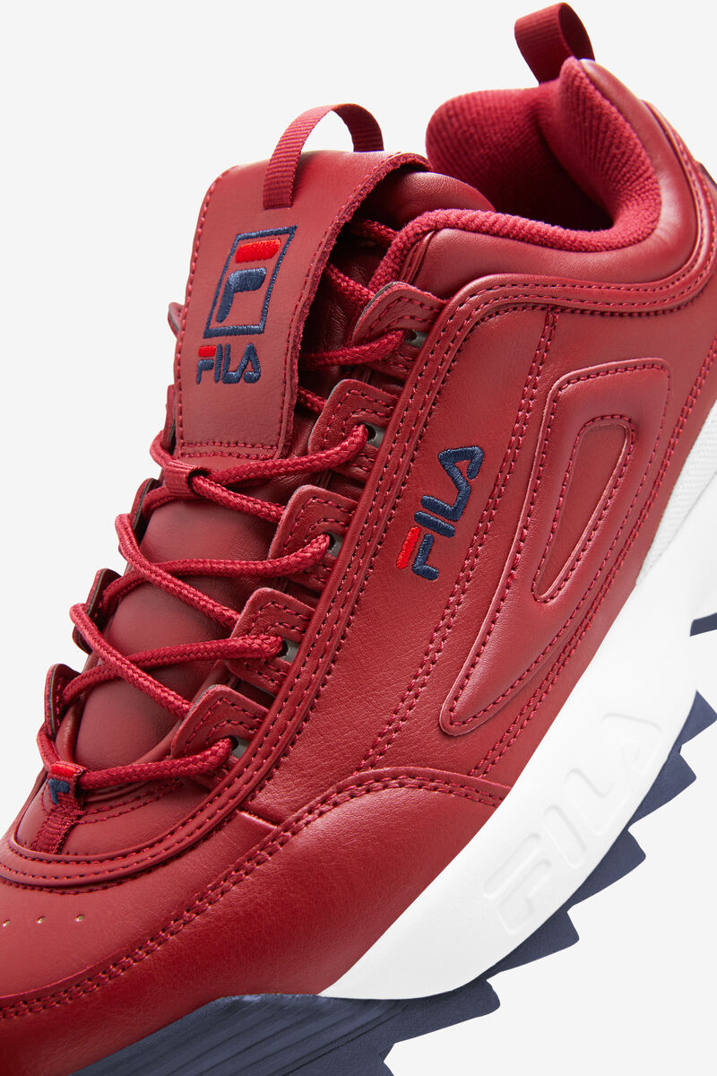 Fila Disruptor 2 Premium Red / Navy / Red | 9rdXa4DjxHR