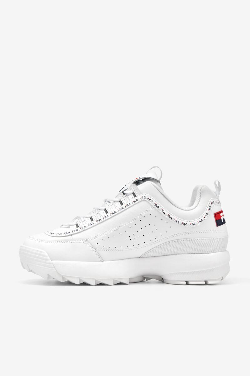 Fila Disruptor 2 Premium Repeat White / Navy / Red | GOdYjAugY8T