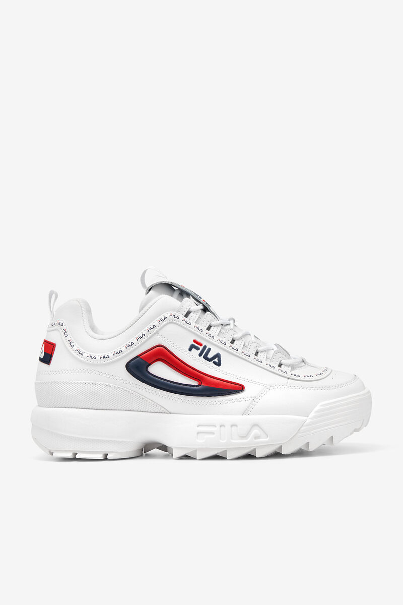 Fila Disruptor 2 Premium Repeat White / Navy / Red | GOdYjAugY8T