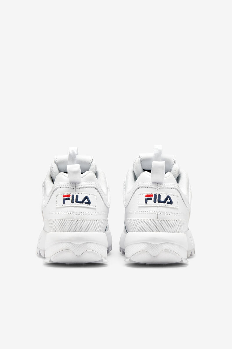 Fila Disruptor 2 Premium White / Navy / Red | XMbJeqqTiV6