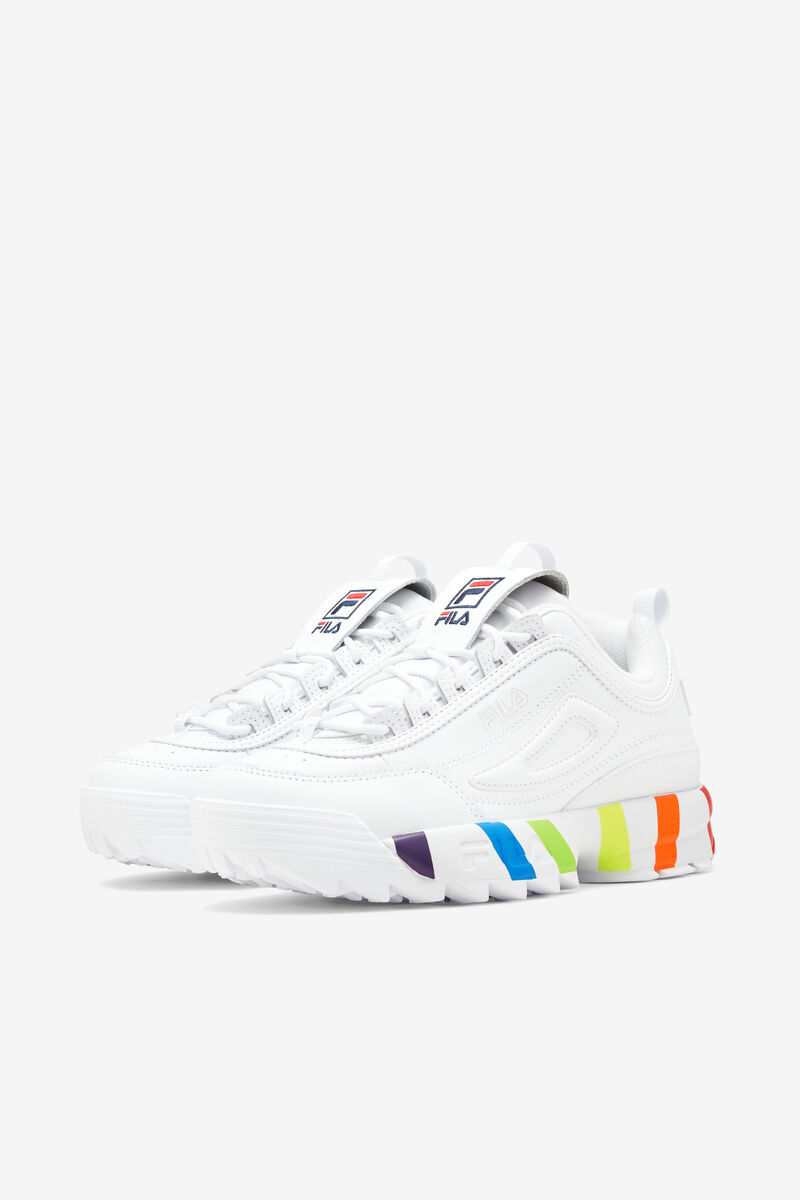 Fila Disruptor 2 Pride White / Multicolor / White | 5AgAnB7G4rA