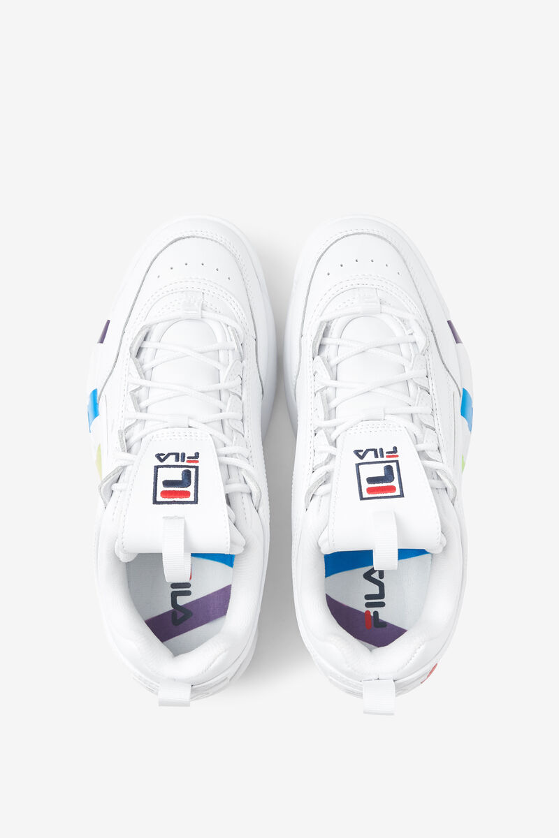 Fila Disruptor 2 Pride White / Multicolor / White | 5AgAnB7G4rA