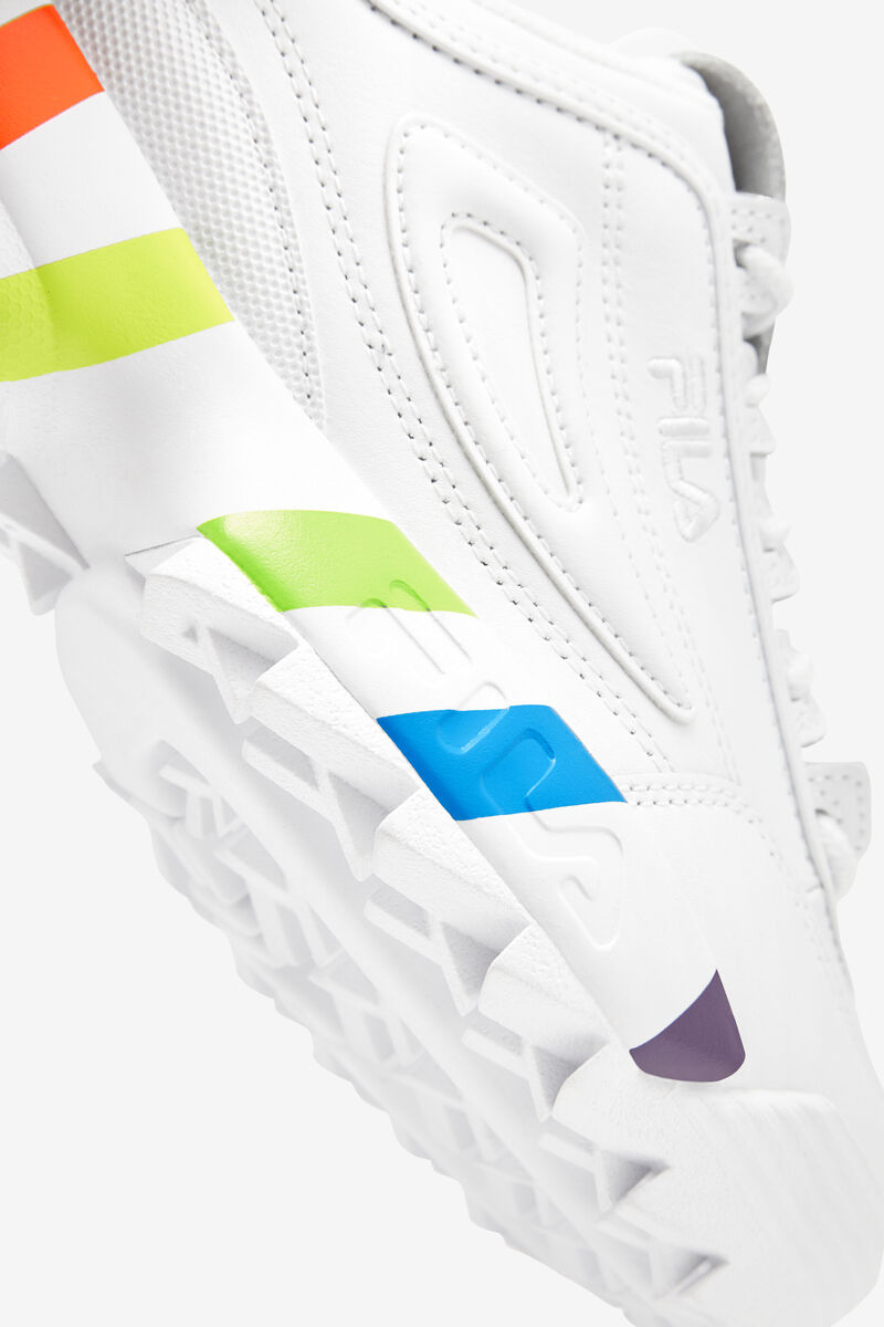 Fila Disruptor 2 Pride White / Multicolor / White | 5AgAnB7G4rA