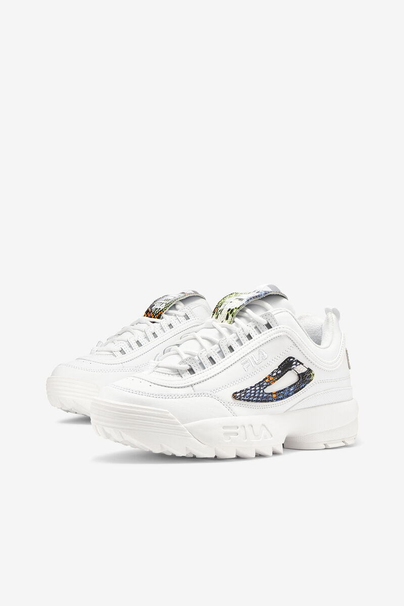 Fila Disruptor 2 Snake White / White / Multicolor | Mz6eT8dyXCe