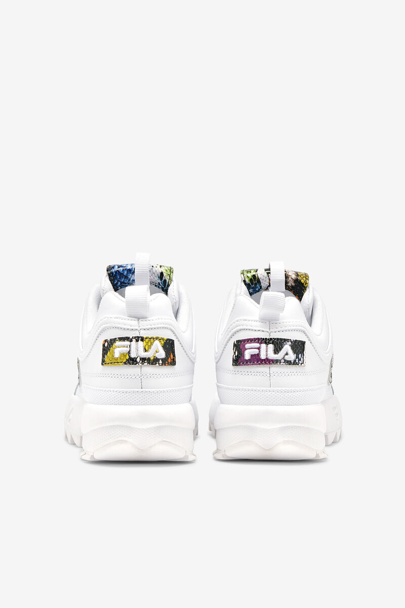 Fila Disruptor 2 Snake White / White / Multicolor | Mz6eT8dyXCe