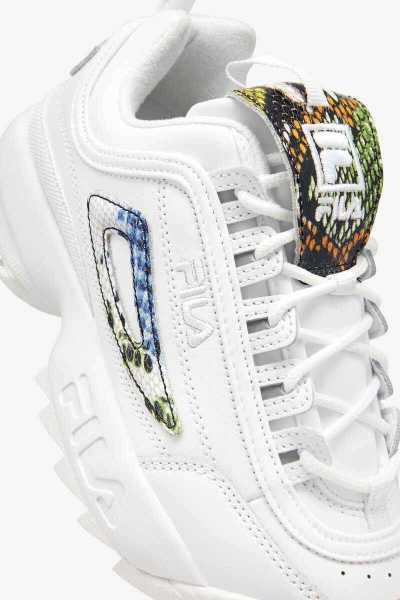 Fila Disruptor 2 Snake White / White / Multicolor | Mz6eT8dyXCe