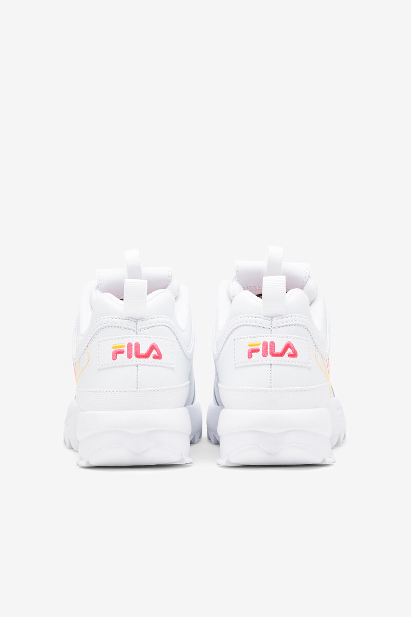 Fila Disruptor 2 Stitch White / Pink / Orange | bbO25Wd1ZQa