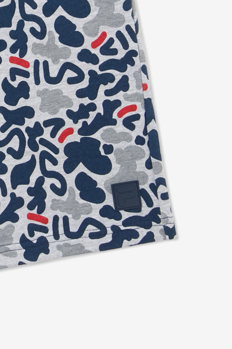 Fila Disruptor Camo Print Short Grey | RSO6hwJpkb8