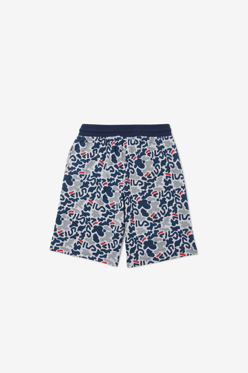 Fila Disruptor Camo Print Short Grey | RSO6hwJpkb8