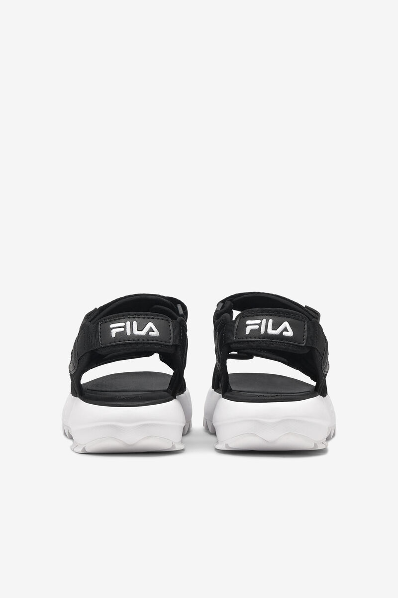 Fila Disruptor Sandal Black / Black / White | qc4IgzN7bCx