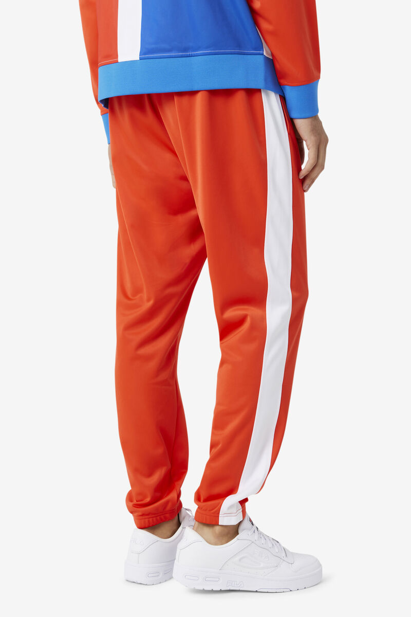 Fila Dominican Republic Pant Red / White | 1aRjvCqrzK5