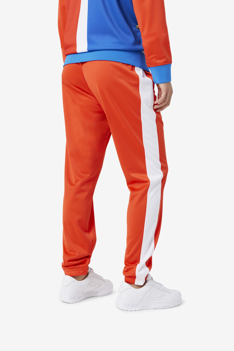 Fila Dominican Republic Pant Red / White | 7QXaEat6mFA