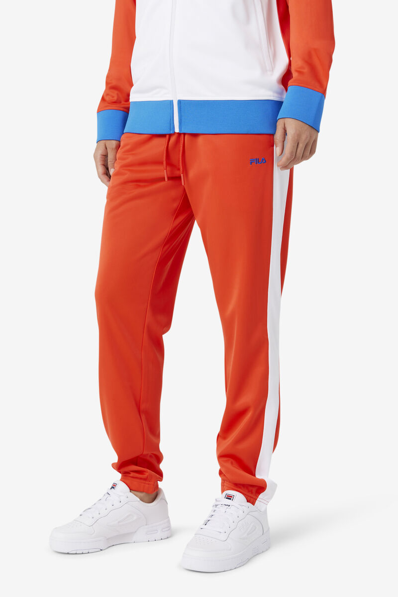 Fila Dominican Republic Pant Red / White | RfSfKBtrfjR