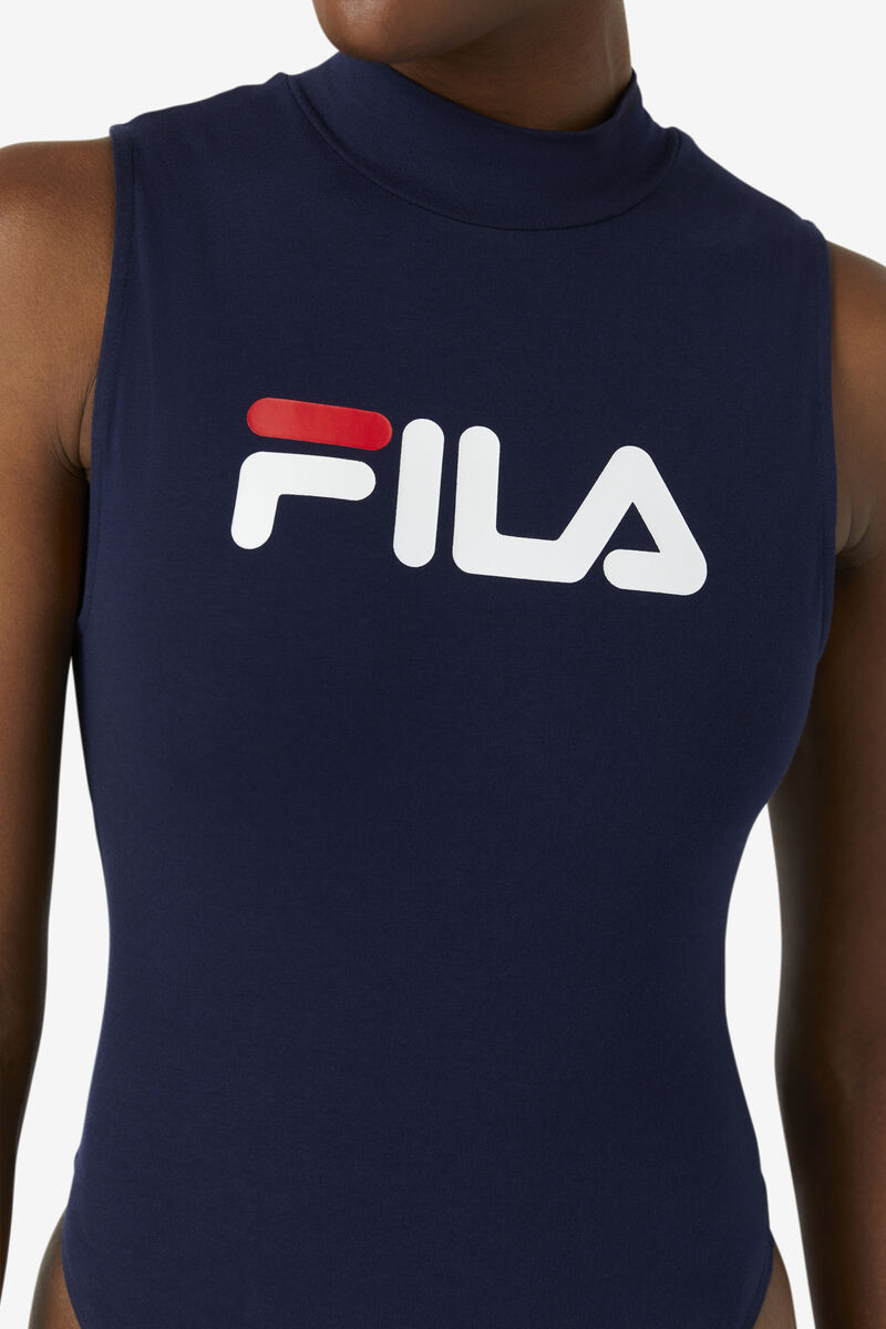 Fila Donata Bodysuit Navy / White / Red | kB8gkvhLGWr