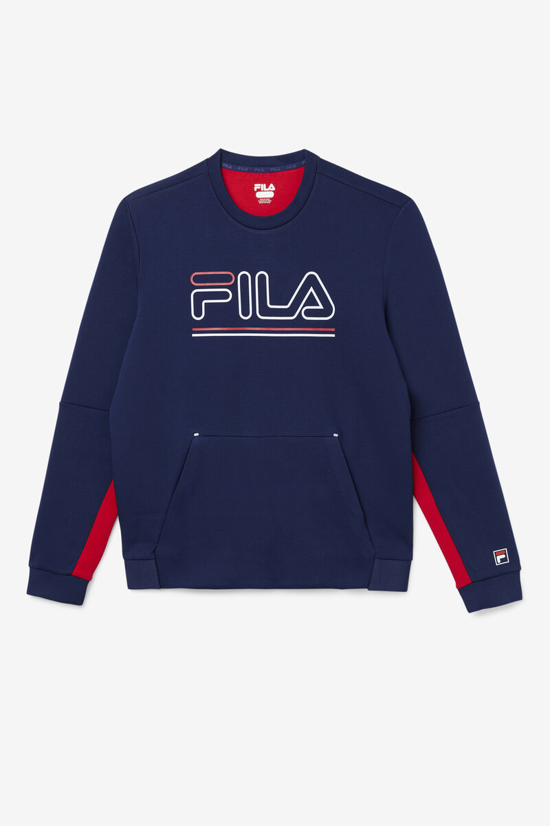 Fila Dooley Tech Crew Navy / Red / White | TC8pbh5P2lC