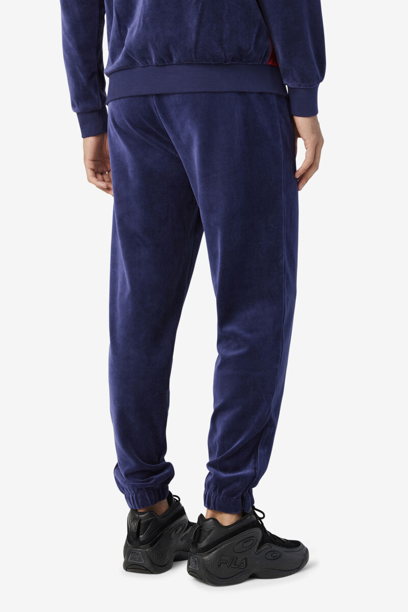 Fila Dortmund Velour Jogger Navy | bQi6hQY1Hh2