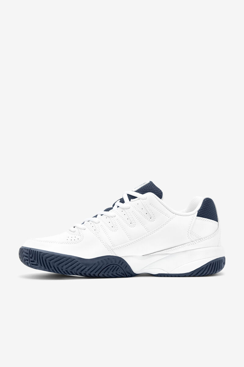 Fila Double Bounce White / Navy / White | 2A2oloZIc7b