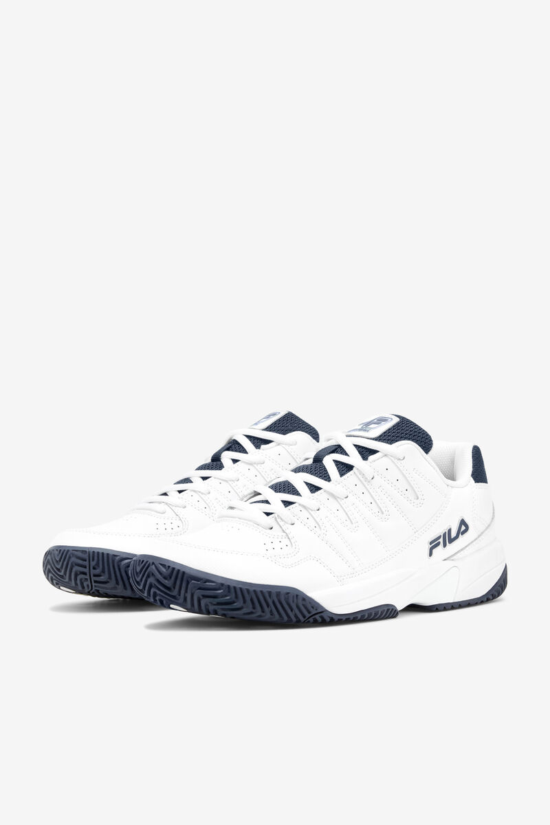 Fila Double Bounce White / Navy / White | 2A2oloZIc7b