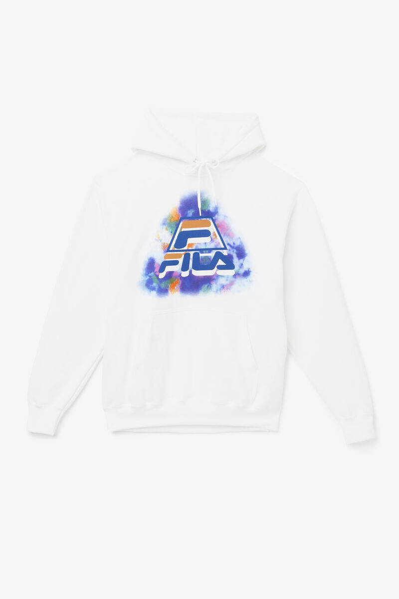 Fila Dracen Tie Dye Hoodie White | n6wgJq7cloK